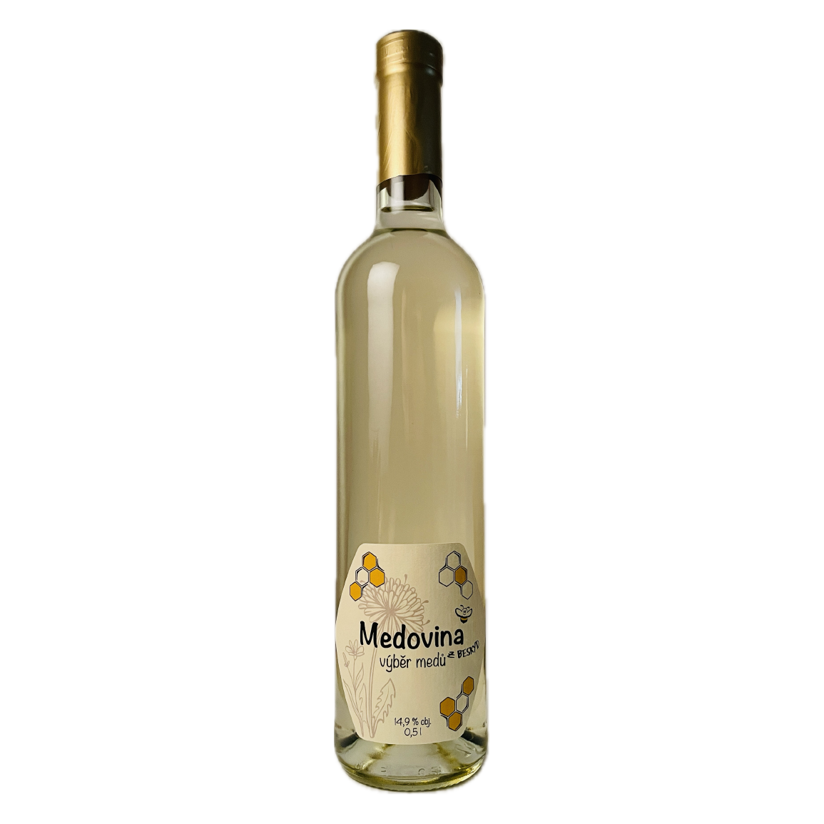 Medovina výběr medů 0,5 l
