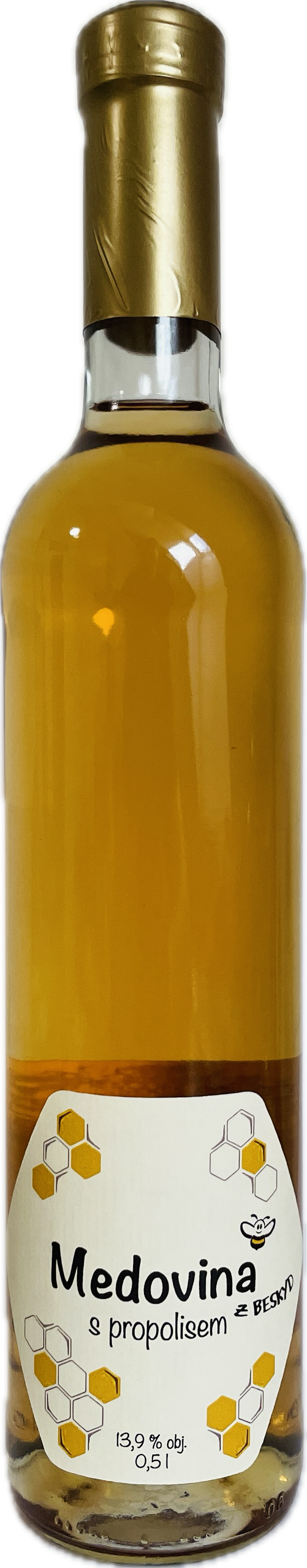 Medovina s propolisem 0,5 l