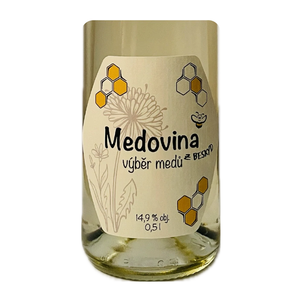 Medovina výběr medů 0,5 l