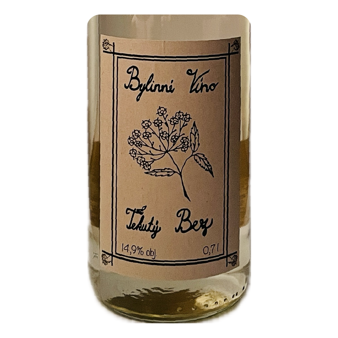 Bylinné víno bezové 0,2 l